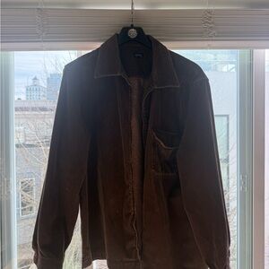 Vintage Oversized Brown Corduroy Jacket
